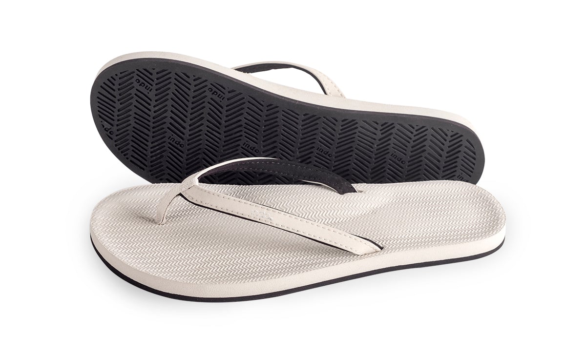 Women's Thongs - Sea Salt