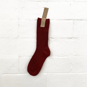 Slide Socks - Ruby Red