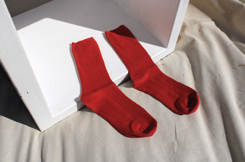 Slide Socks - RED